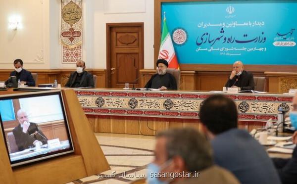 تشکیل هفتگی شورای عالی مسکن لازمه پیشبرد با اهمیت ترین وعده دولت