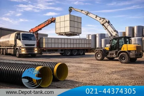 گروه صنعتی دپوت تانک تولیدکننده تخصصی مخازن، تجهیزات فاضلاب و خطوط انتقال سیالات