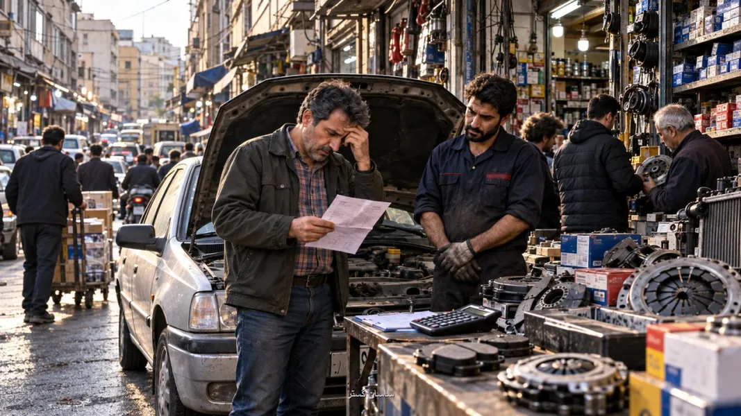 خودرو هست، پول تعمیر نیست