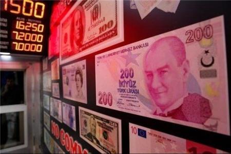 لیر تركیه باز هم ریزش كرد